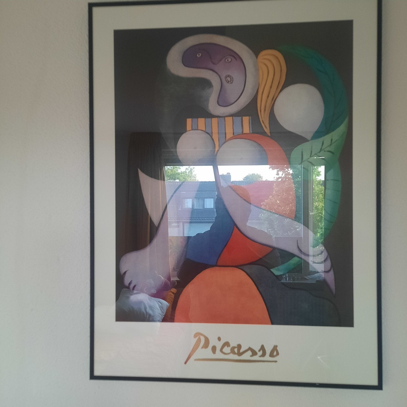 Picasso, Antiek en Kunst, Kunst | Litho's en Zeefdrukken, Ingelijst, Ophalen of Verzenden, Abstract, Offsetdruk