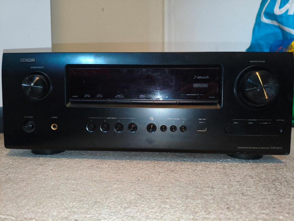 Denon AVR-3312 CI 7.2-kanaals AV-receiver, Gebruikt, Denon, Ophalen of Verzenden, 120 watt of meer