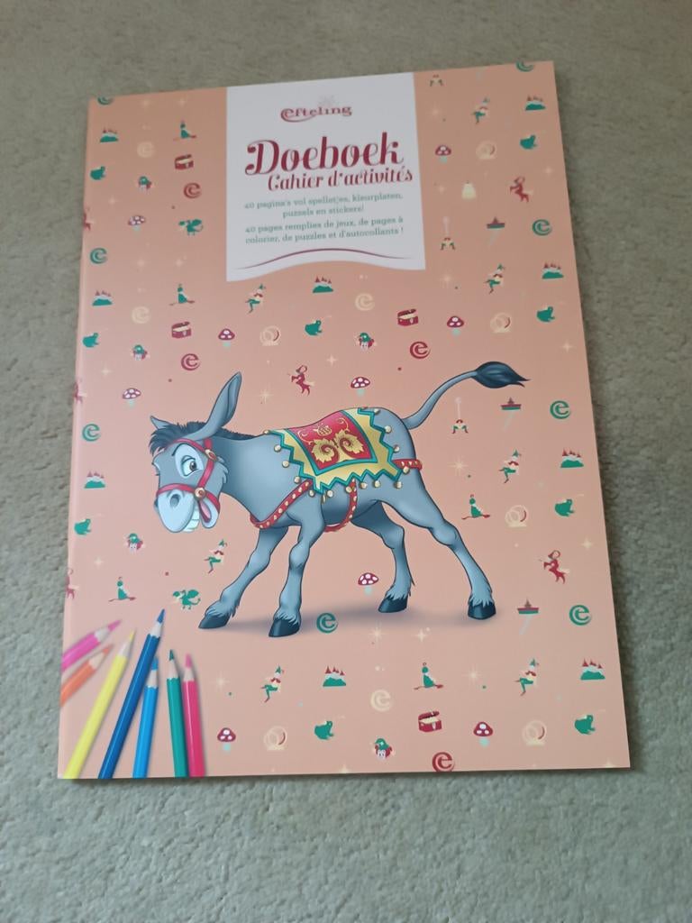 Efteling Doeboek met stickers en puzzels, Ophalen of Verzenden, Nieuw, Overige typen