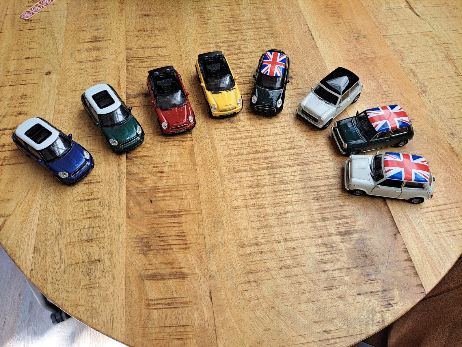 Mini Cooper modelauto's - diverse modellen en kleuren, Ophalen of Verzenden
