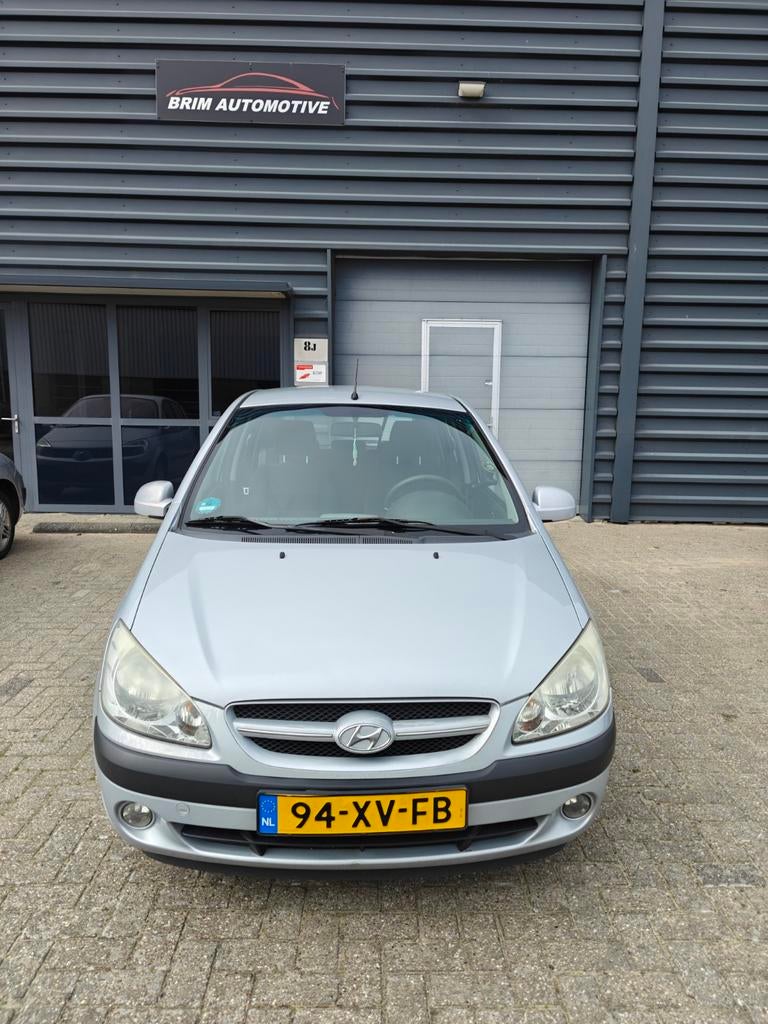 Hyundai Getz 1.4 5DRS AUT 2007 Grijs, Auto's, 40 €/maand, 4 cilinders, Origineel Nederlands, Bedrijf