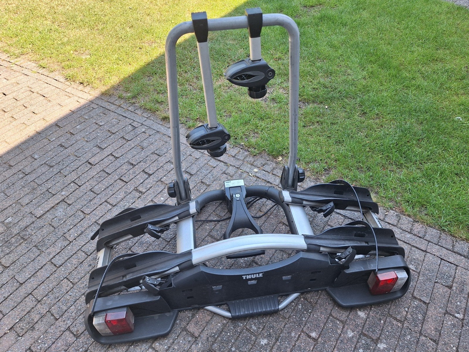 Thule EuroWay G2 921 fietsendrager voor 2 fietsen, Ophalen, Gebruikt, Trekhaakdrager