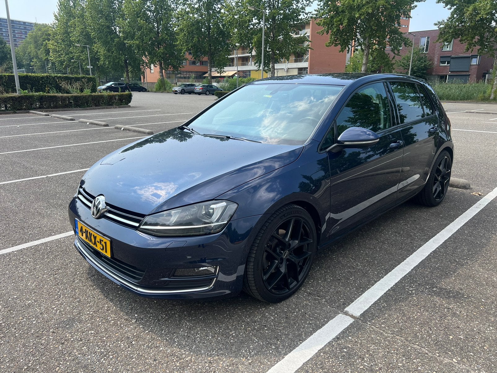 Volkswagen Golf 2.0 TDI 110KW 5D 2013 Blauw, Voorwielaandrijving, Zwart, 4 cilinders, Blauw