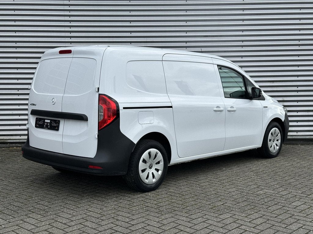 Mercedes-Benz eCitan L2 Extra lang Pro 51 kWh Navigatie Airc, Auto's, Bestelauto's, Stof, 275 km, 2 stoelen, Geïmporteerd