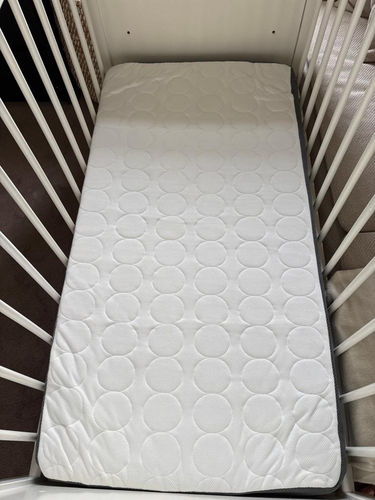 IKEA matras voor babybed 60x120 cm, Ophalen, 190 cm of minder, Zo goed als nieuw, Matras