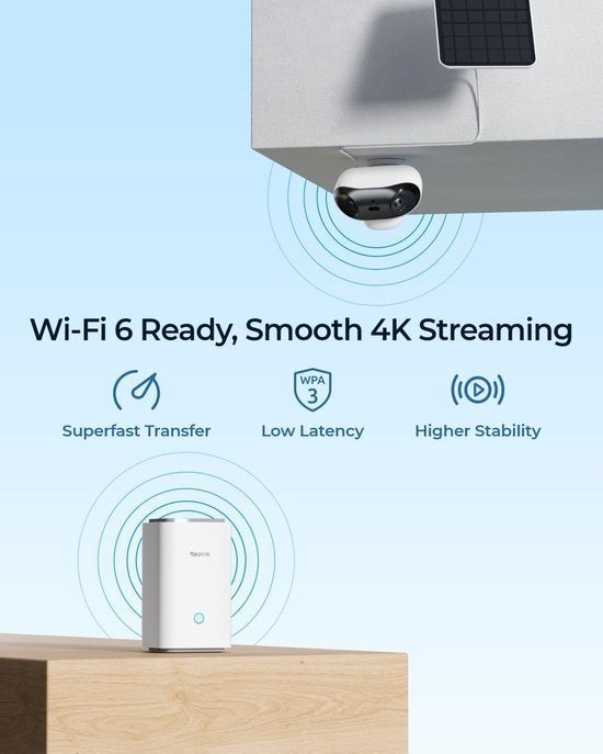 4K Draadloze Beveiligingscamera – Buiten Camera, Corvance B.V., Verzenden, Nieuw, Corvancebol@gmail.com