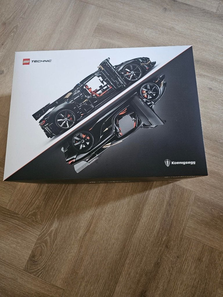 LEGO Technic 42232 Koenigsegg + Exclusief Stuur 40894, Ophalen, Compleet, Lego, Nieuw