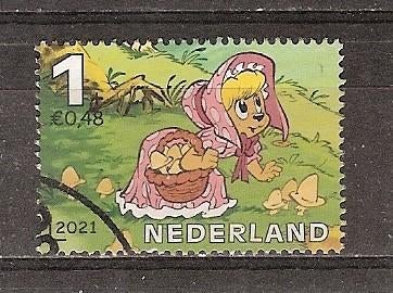 Nederland, Kinderzegel, nr. 1,  2021., Ophalen of Verzenden, Na 1940, Gestempeld