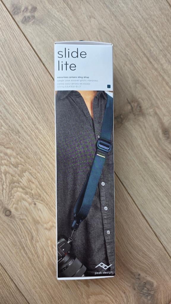 Peak Design Slide Lite Camera Strap - Ocean, Ophalen of Verzenden, Nieuw
