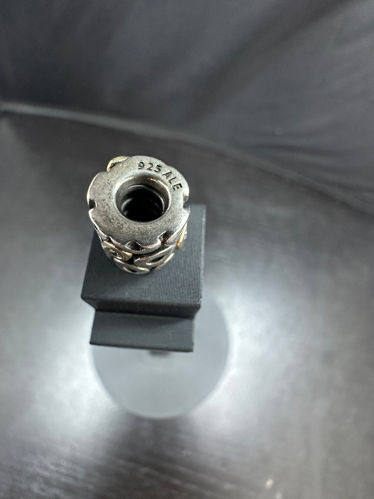 Pandora Oh My Circles Bedel 925 Zilver & 14k Goud 790431CZ, Pandora, Ophalen of Verzenden, Zo goed als nieuw, H