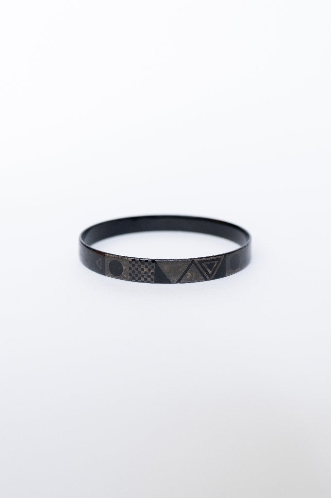 Vintage Michaela Frey Armband Jaren 80, Ophalen of Verzenden, Gebruikt, Zwart, Staal