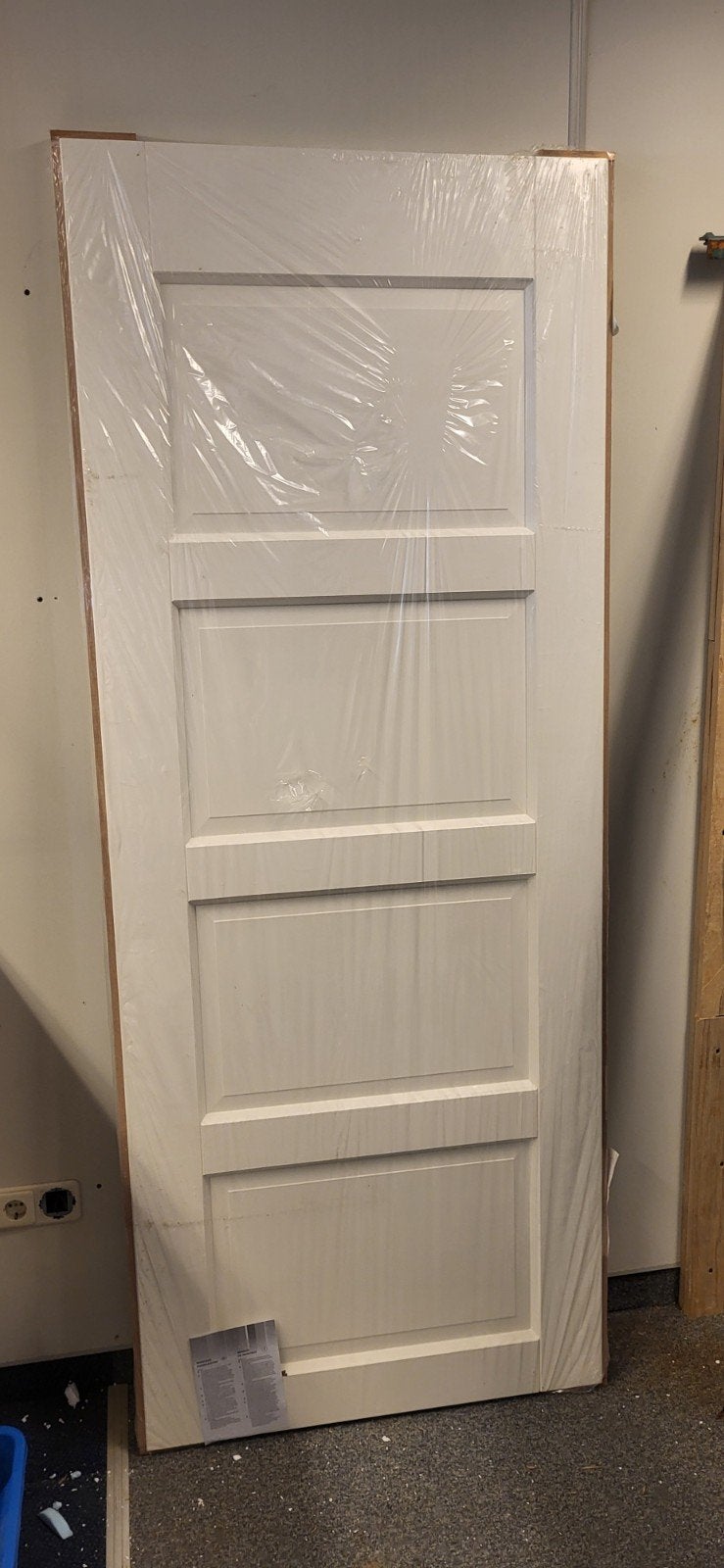 1 opdekdeur en stompe deur, Ophalen, Nieuw, Binnendeur, 215 cm of meer
