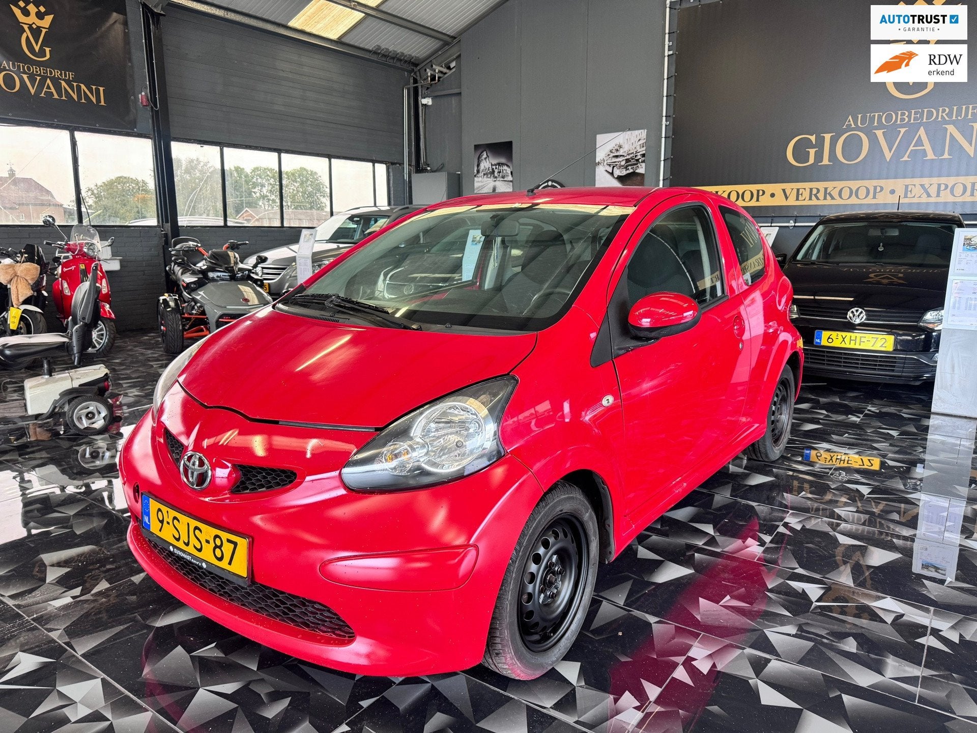Toyota Aygo 1.0-12V inruil mogelijk, Auto's, Voorwielaandrijving, Euro 5, Gebruikt, Elektrische ramen