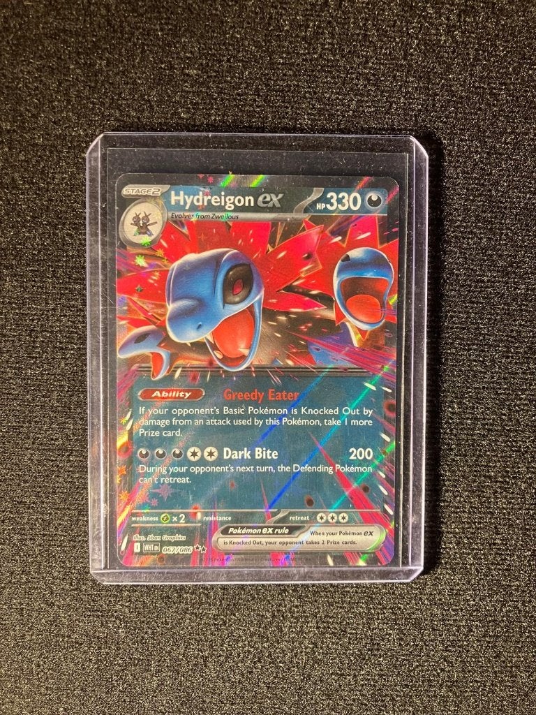 hydreigon ex, Ophalen of Verzenden, Zo goed als nieuw, Losse kaart, Foil