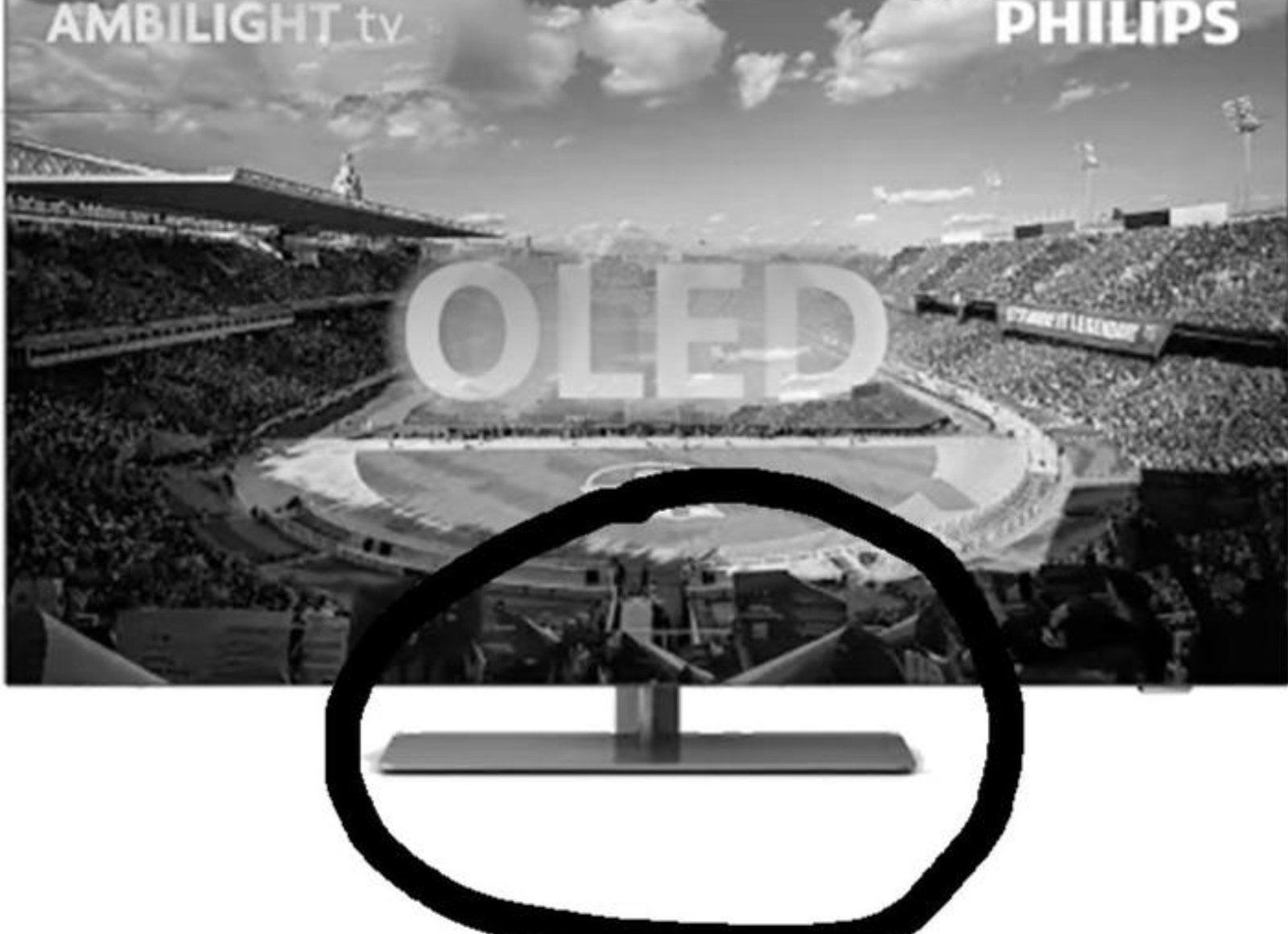 Philips Tv standaard Oled 55 inch Nieuw, Ophalen of Verzenden, Nieuw