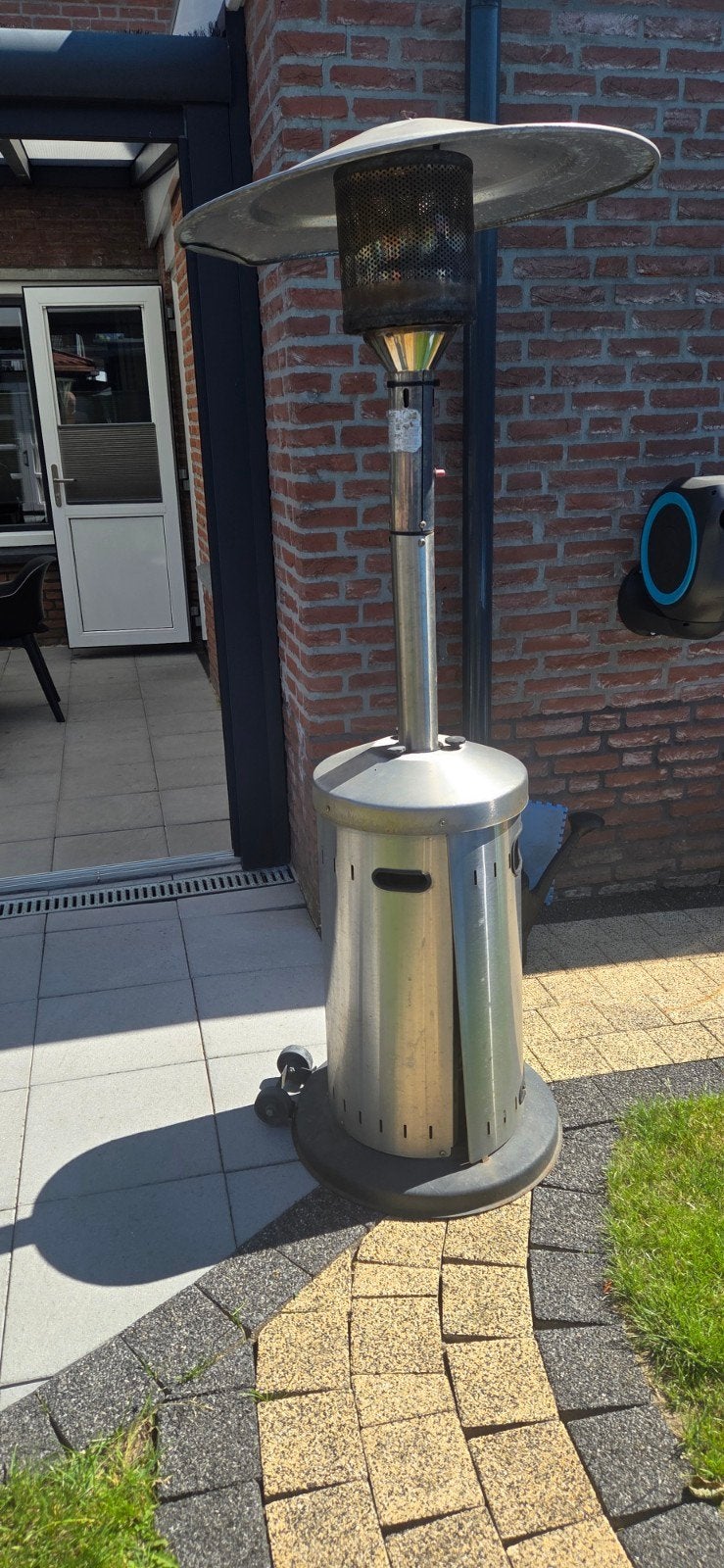 terrasheater, Tuin en Terras, Terrasverwarmers, Ophalen, Gebruikt, Waterbestendig, Vloer