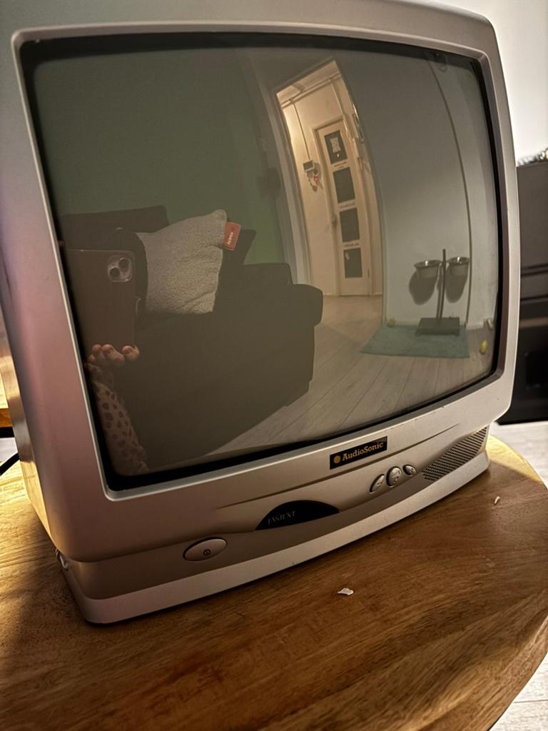 AudioSonic CRT TV, Audio, Tv en Foto, Vintage Televisies, Ophalen of Verzenden, Gebruikt, Overige merken