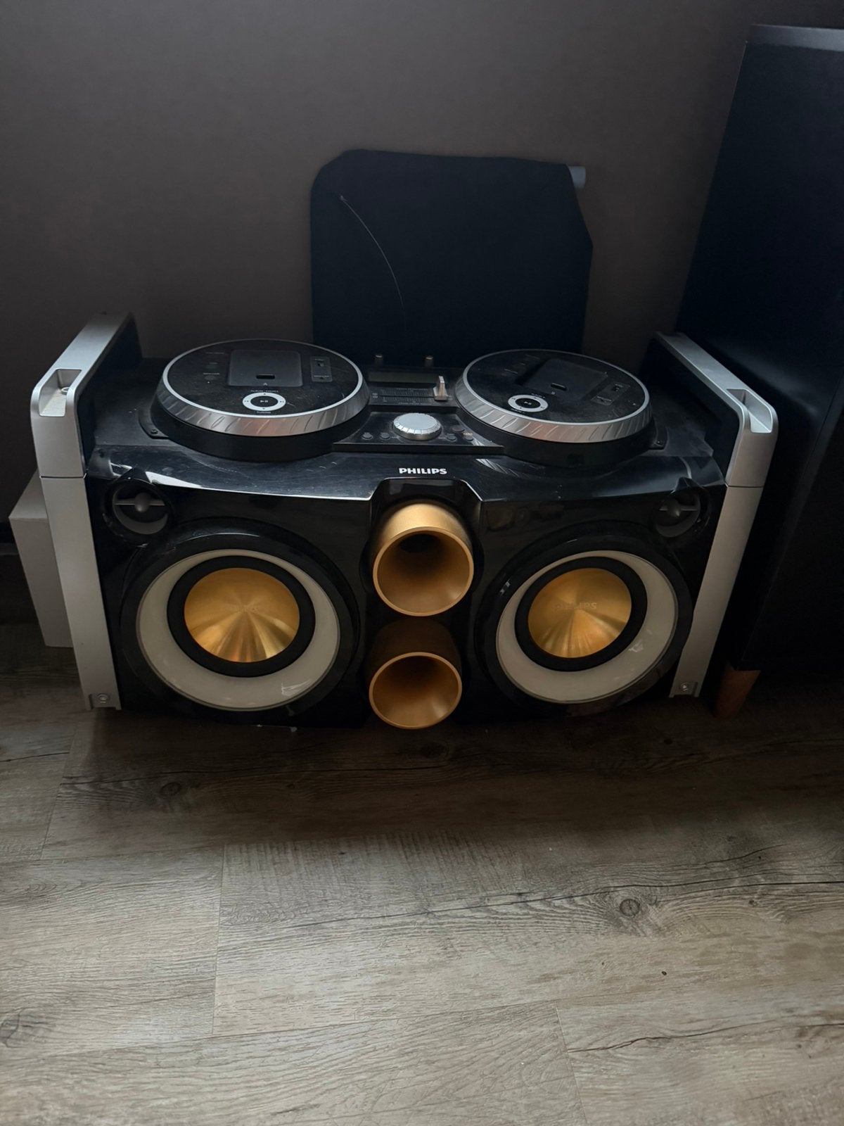 Philips Party Speaker USB AUX CD Radio, Ophalen of Verzenden, Refurbished, Cd-speler, Overige merken