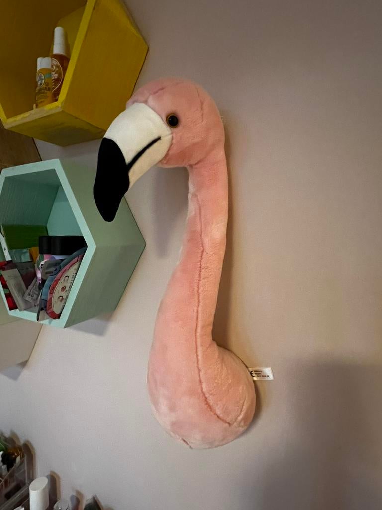 Flamingo Bibib, Ophalen of Verzenden, Zo goed als nieuw, Wanddecoratie