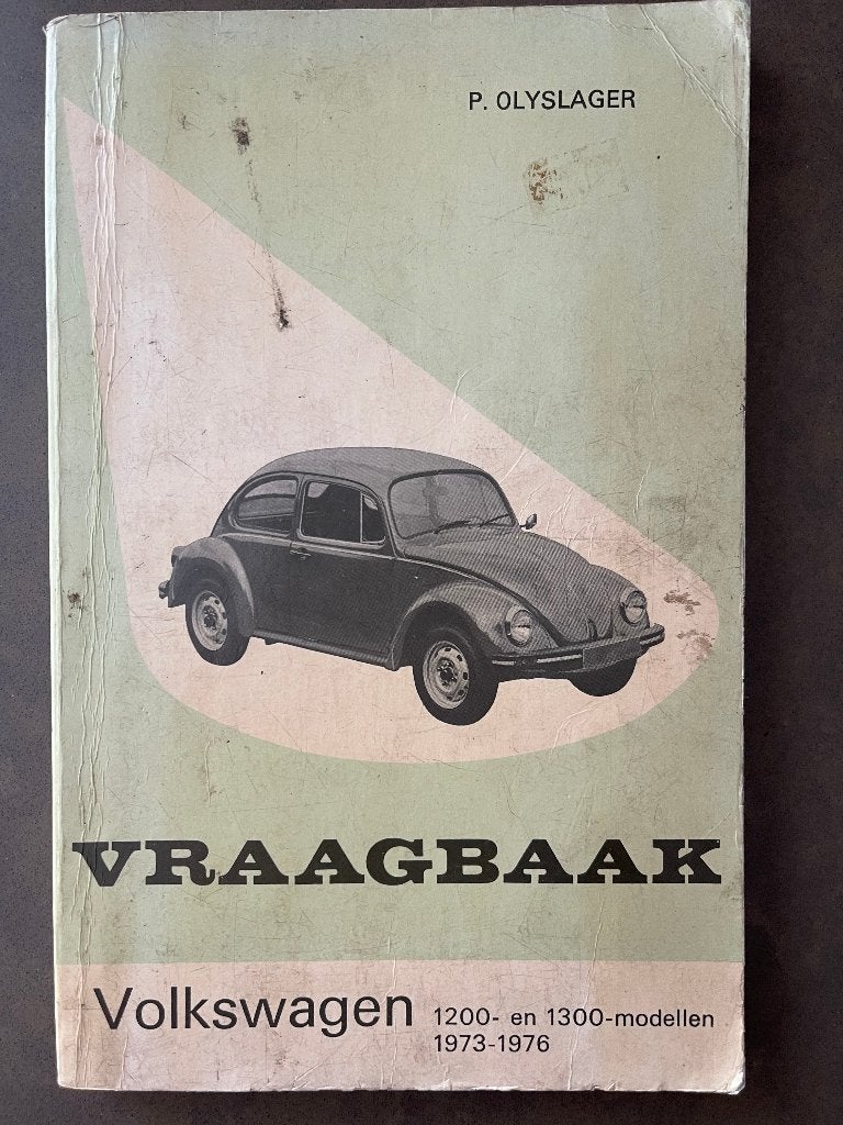VW werkplaatsboek, Ophalen of Verzenden