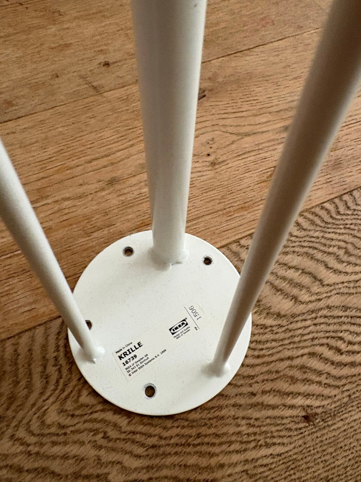 IKEA Krille Tafelpoten met wieltjes (4 stuks), Huis en Inrichting, Tafelonderdelen, Ophalen, Tafelpoot, Minder dan 50 cm, Gebruikt
