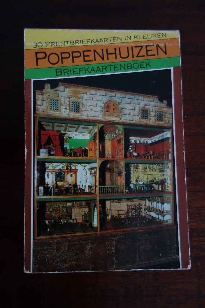 Poppenhuizen briefkaartenboek., Ophalen of Verzenden, Zo goed als nieuw, Overige typen