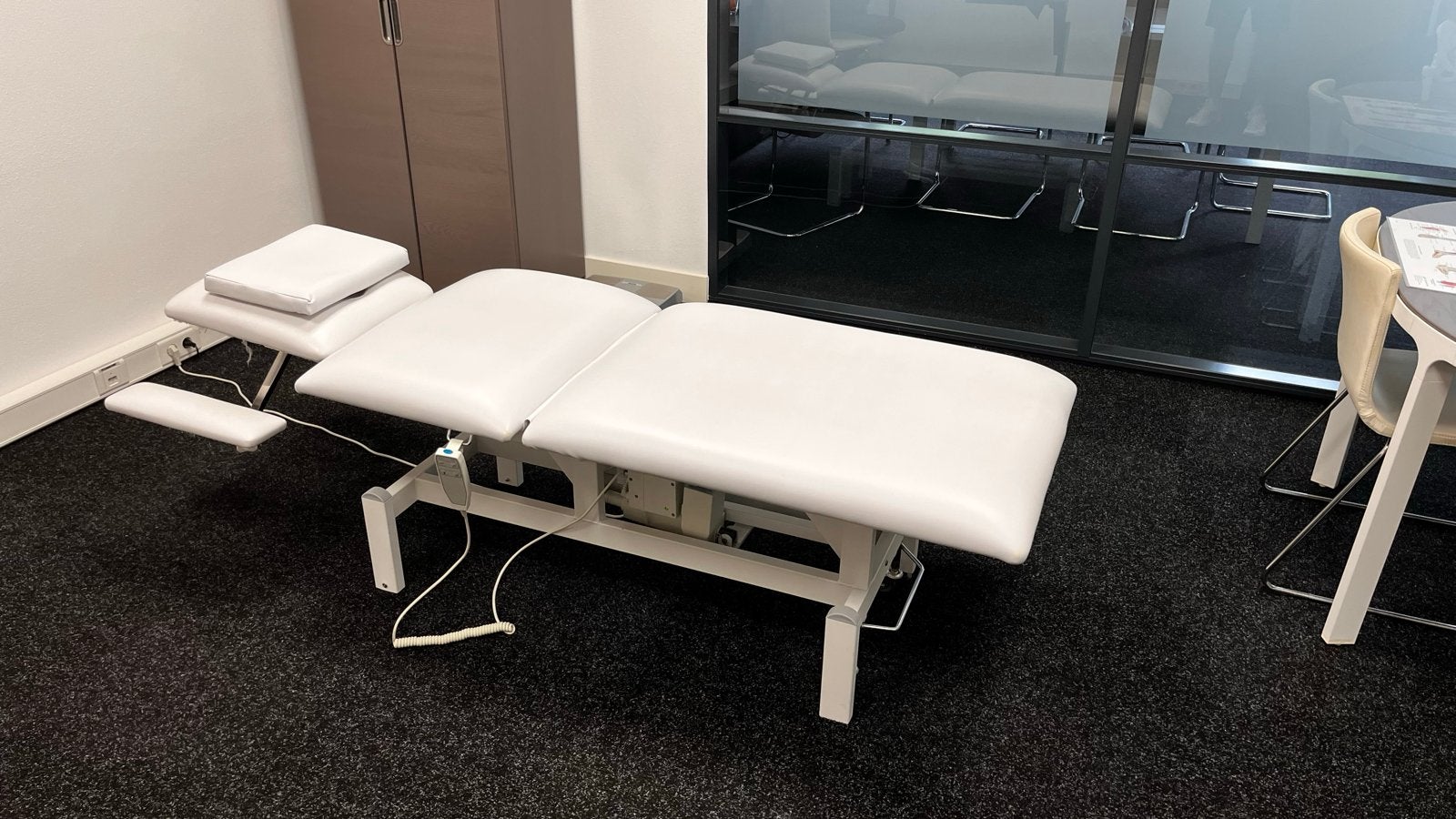 Verstelbare behandelbank/massagetafel, Sport en Fitness, Ophalen of Verzenden, Gebruikt