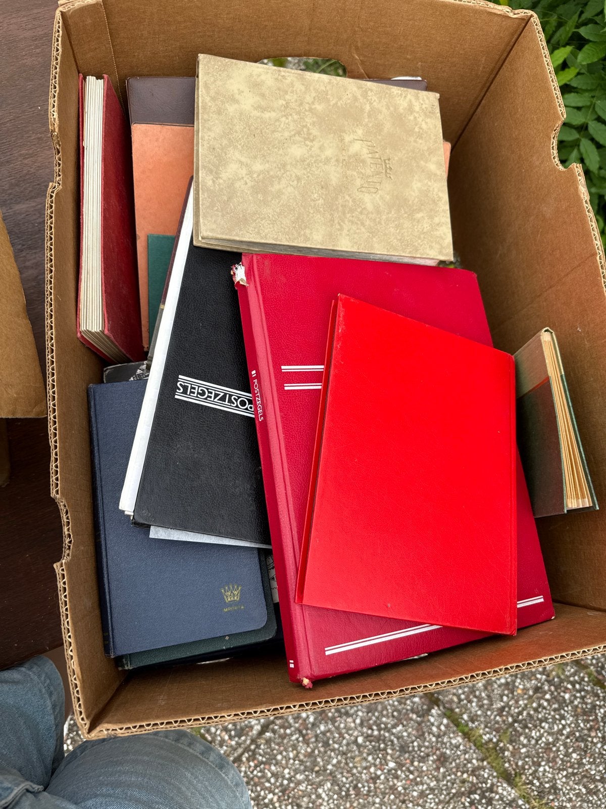 Partij postzegelalbums en verzamelboeken- Leeg, Postzegels en Munten, Postzegels | Volle albums en Verzamelingen, Ophalen, Nederland