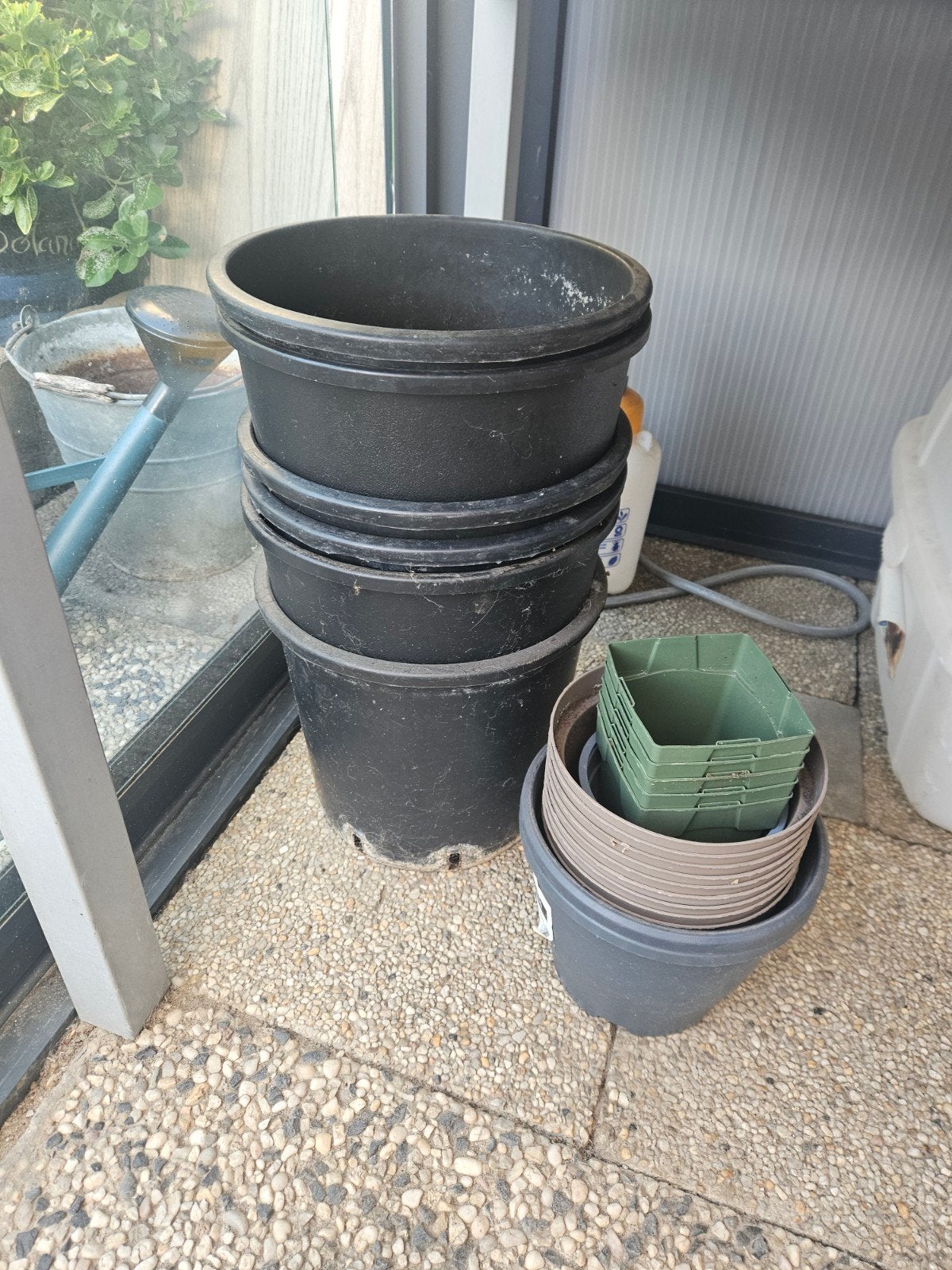 gratis, Tuin en Terras, Ophalen, Kunststof, Gebruikt, Minder dan 30 cm
