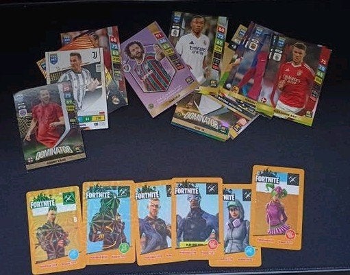 panini en fortnite kaarten, Ophalen of Verzenden, Zo goed als nieuw, Meerdere kaarten