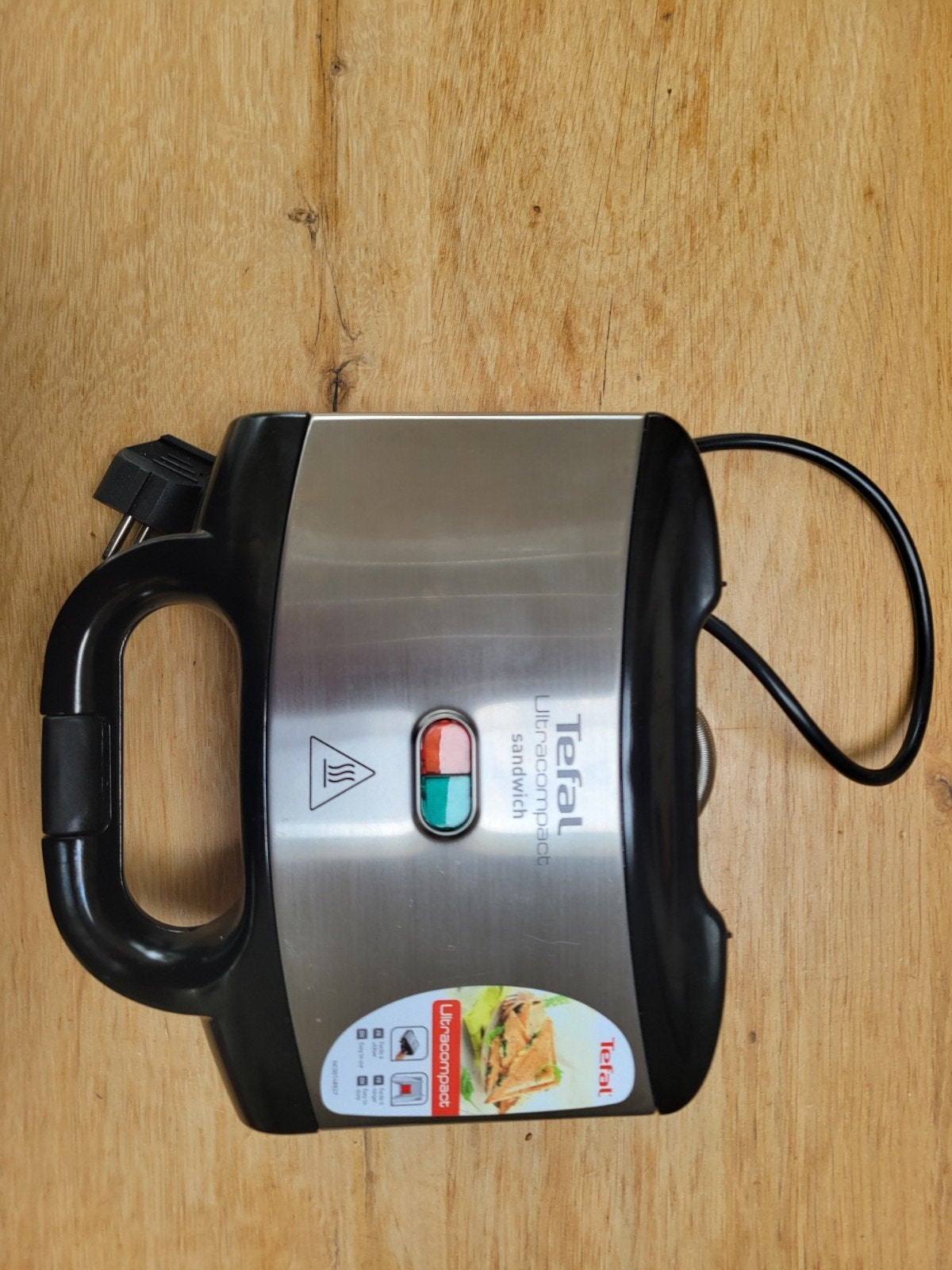 Tefal Ultracompact Sandwichmaker - Zo goed als nieuw, Ophalen of Verzenden, Zo goed als nieuw
