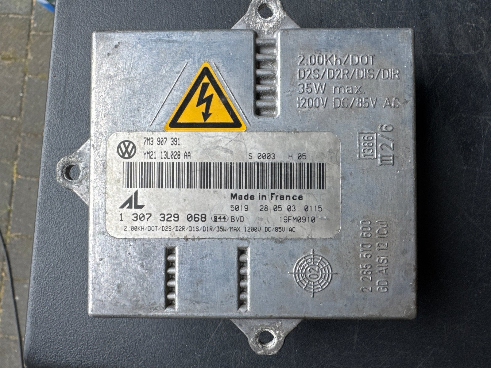 Originele VW/Audi Xenon Ballast 1 307 329 068, Ophalen, Gebruikt, Volkswagen