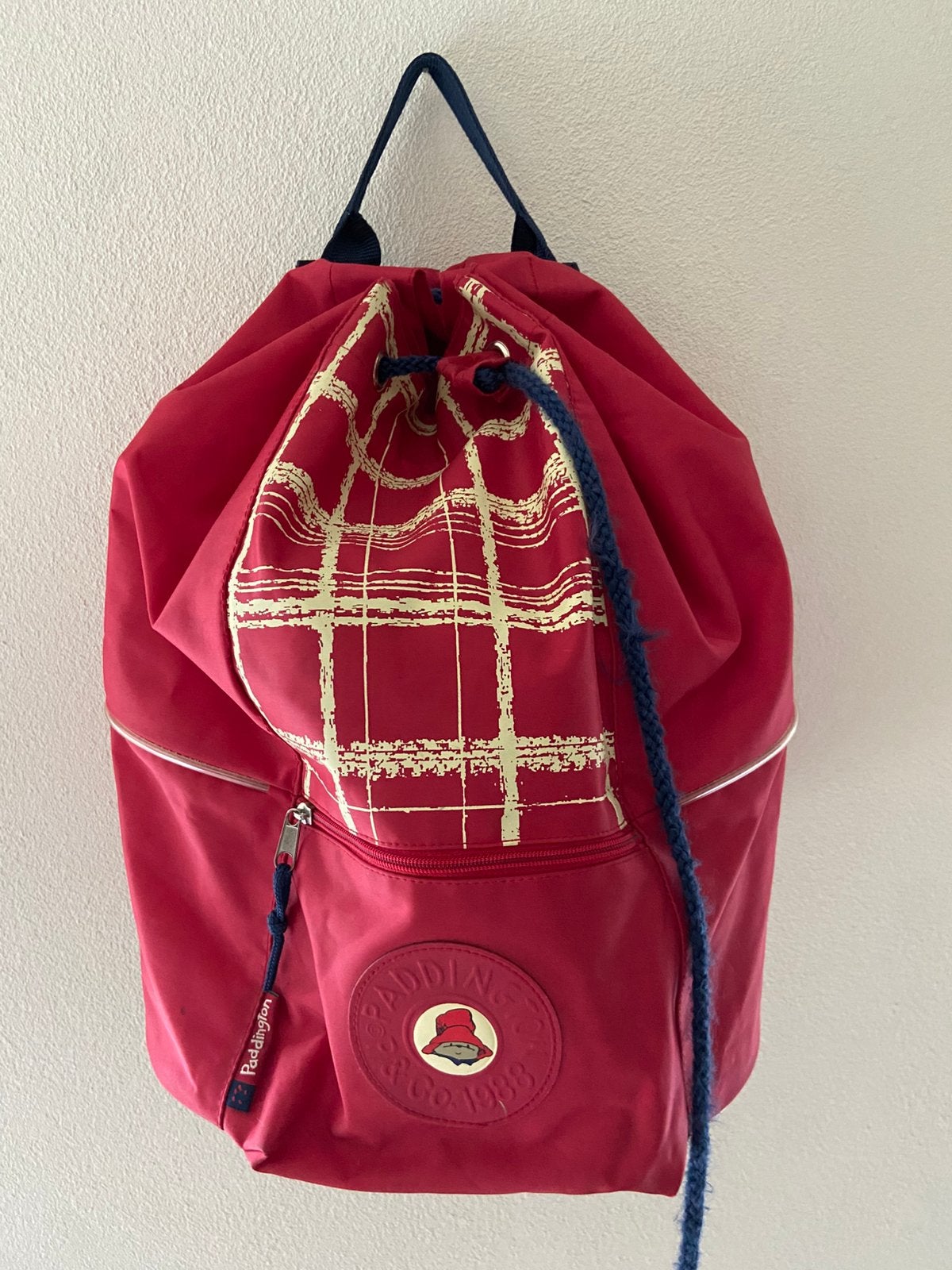 Vintage Paddington Bear Rugtas (1988/1998), Overige merken, 40 cm of meer, Gebruikt, Verzenden