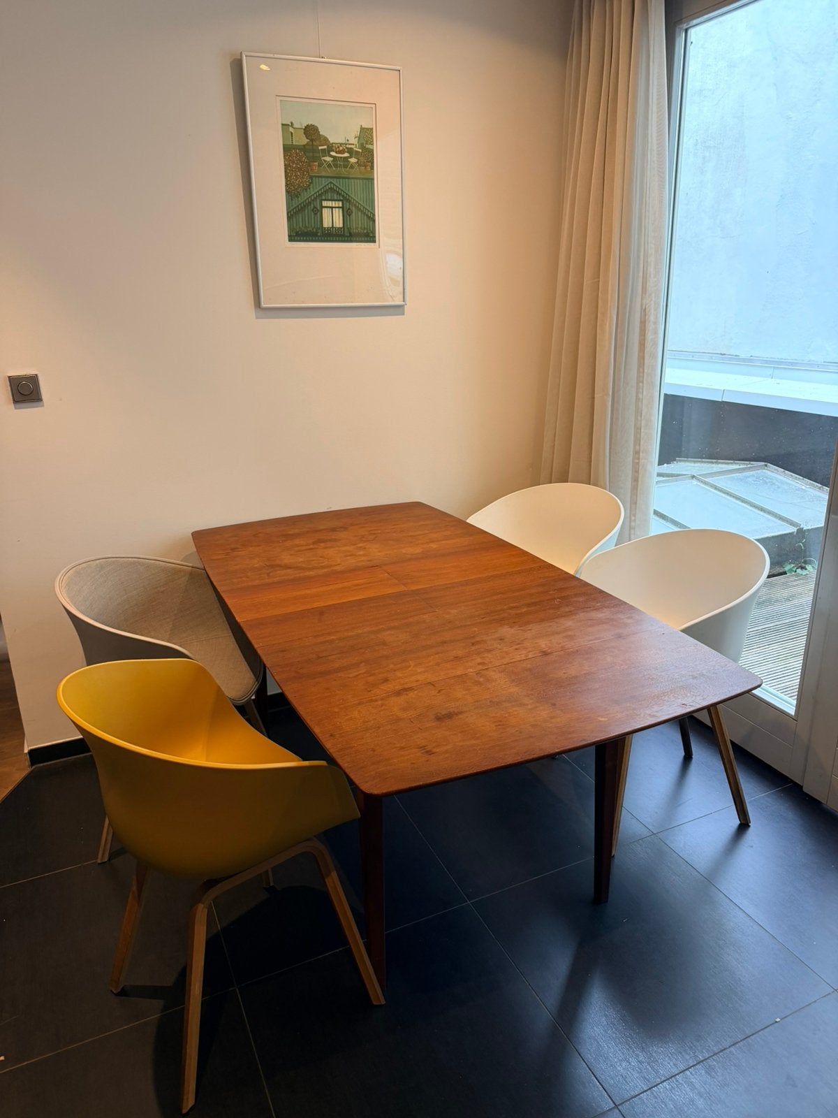 5x Hay about a Chair AC22, Ophalen, 50 tot 100 cm, Rond, Zo goed als nieuw
