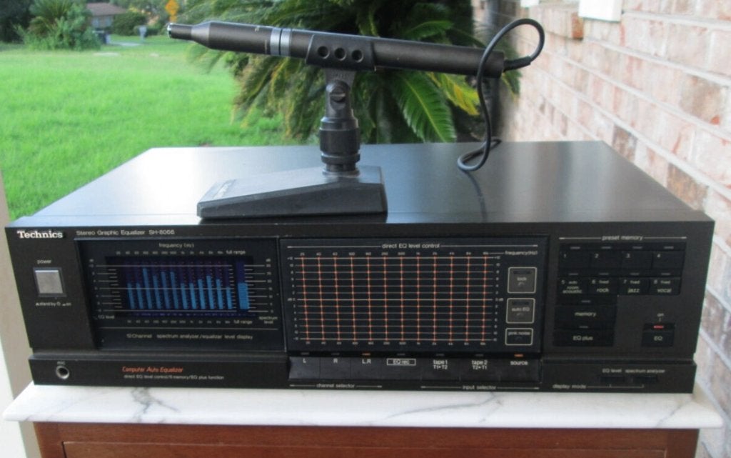 Technics SH-8066 Equalizer/met microfoon set, Audio, Tv en Foto, Overige merken, Draagbaar, Cd-speler, Refurbished
