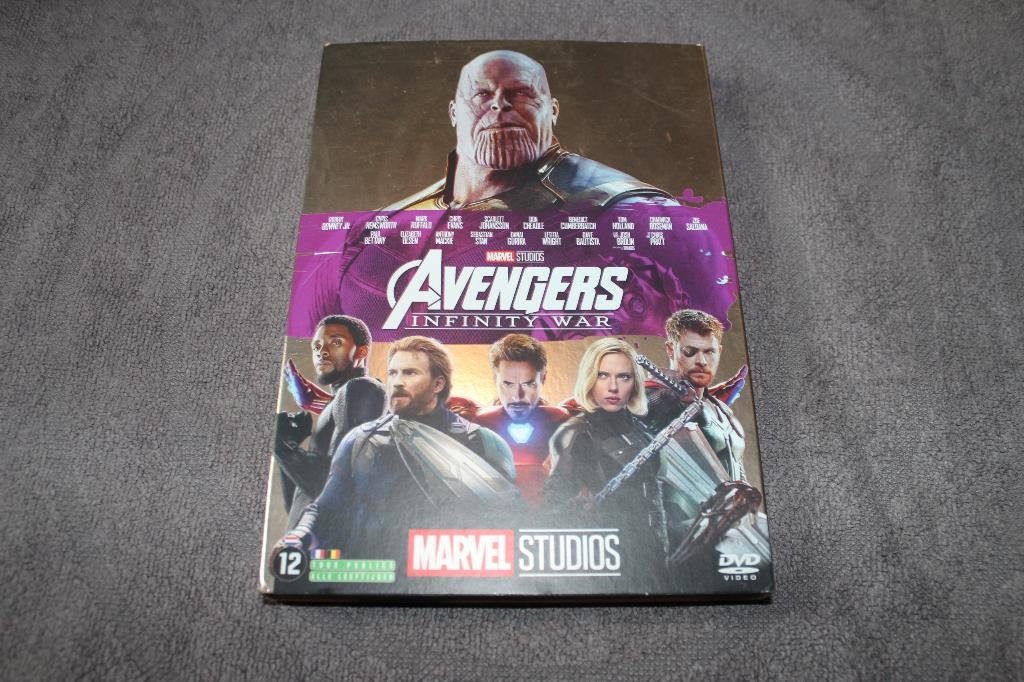 DVD Avengers Infinity War, Vanaf 12 jaar, Ophalen of Verzenden, Gebruikt, Actie