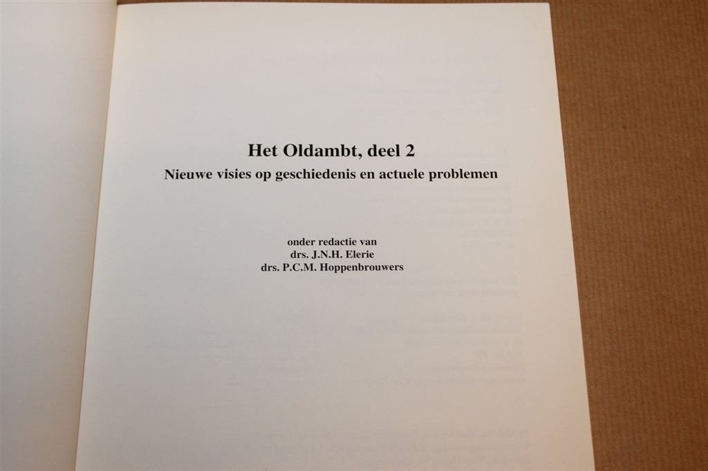 Het Oldambt — Nieuwe visies op geschiedenis en actuele probl, Boeken, Ophalen of Verzenden, Gelezen