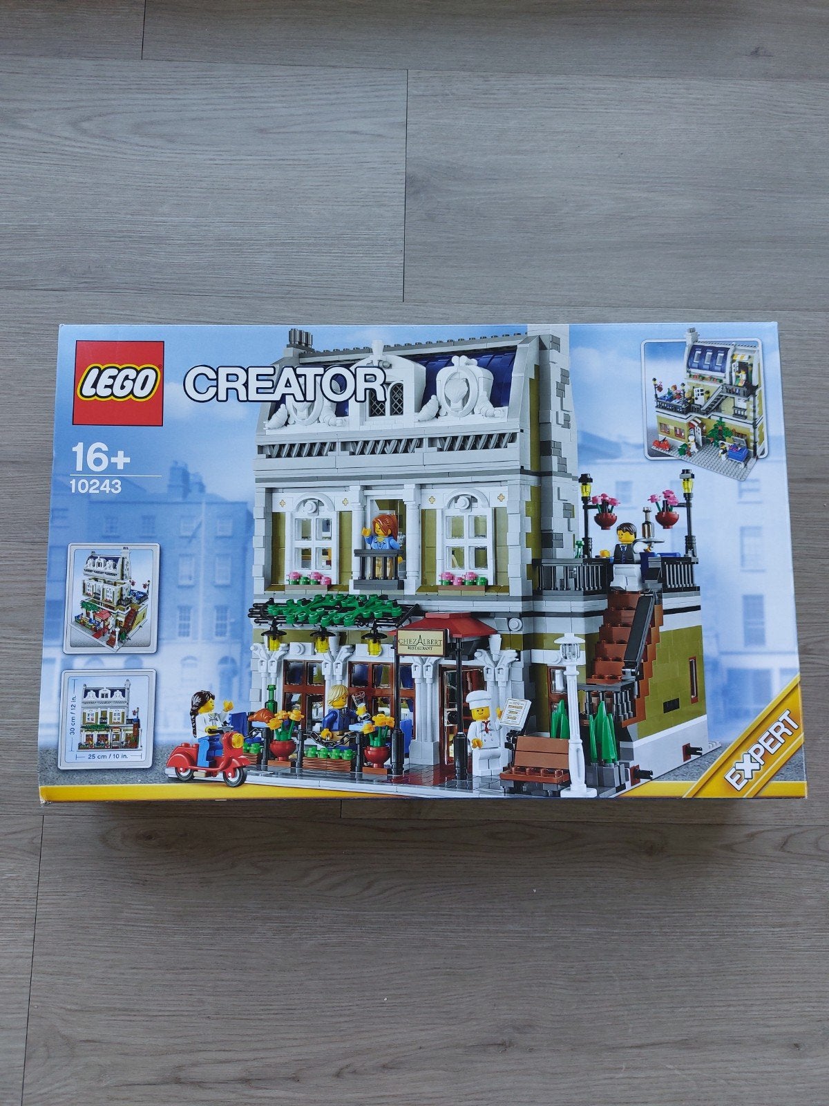 Lego Creator Expert 10243 Parijs Restaurant, Kinderen en Baby's, Lego, Inclusief instructies, Ophalen of Verzenden, Zo goed als nieuw