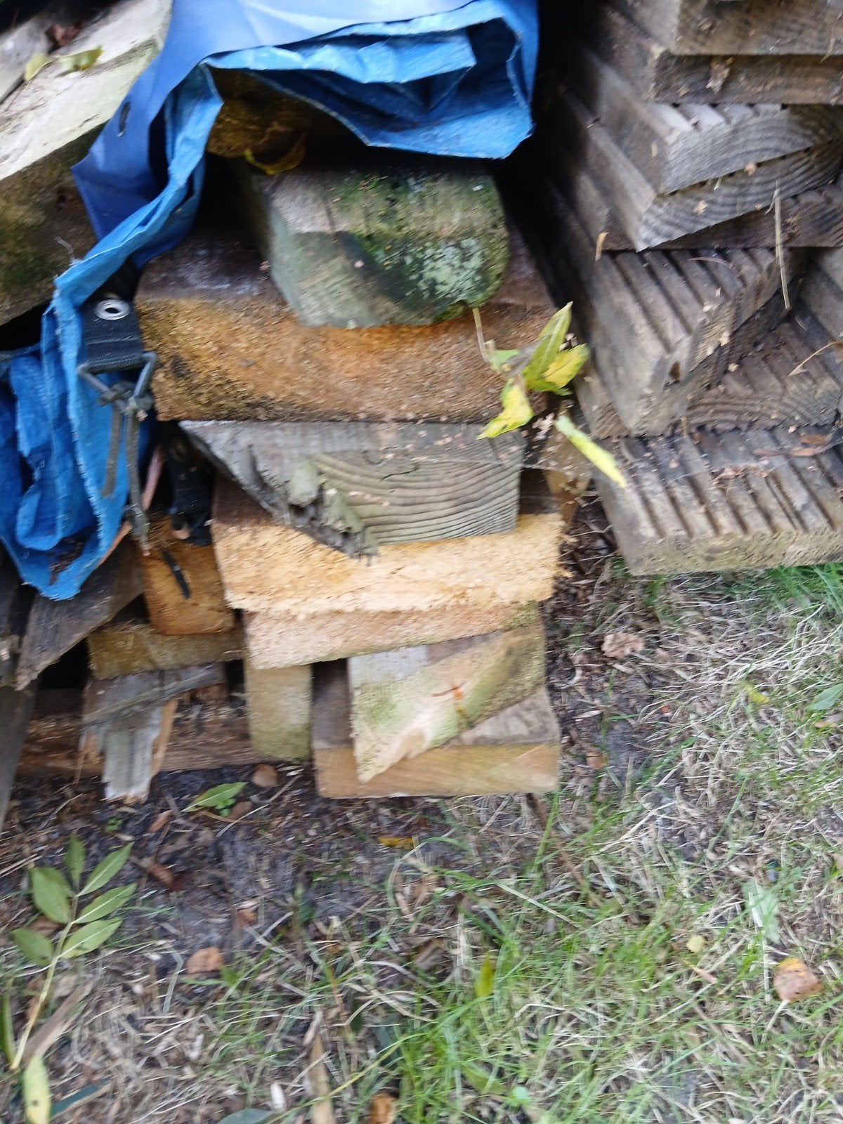 Bouwmaterialen., Ophalen, Gebruikt, Balk, Overige houtsoorten