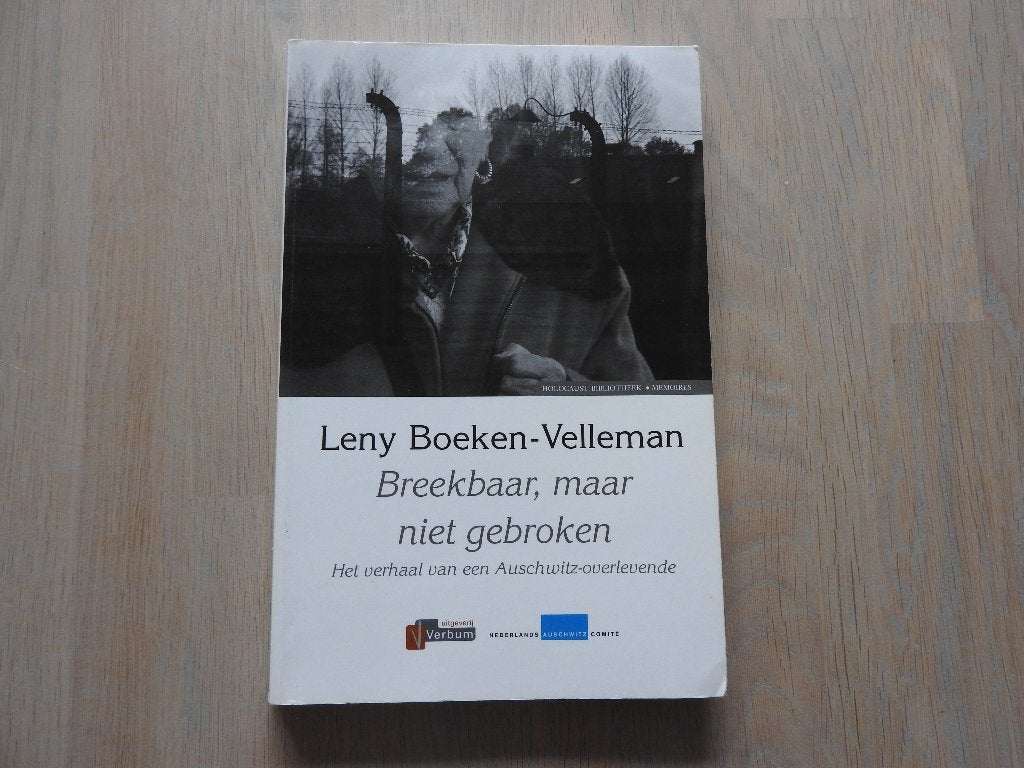 Breekbaar, maar niet gebroken - Auschwitz-overlevende, Boeken, Ophalen of Verzenden, Tweede Wereldoorlog, Zo goed als nieuw, Overige onderwerpen