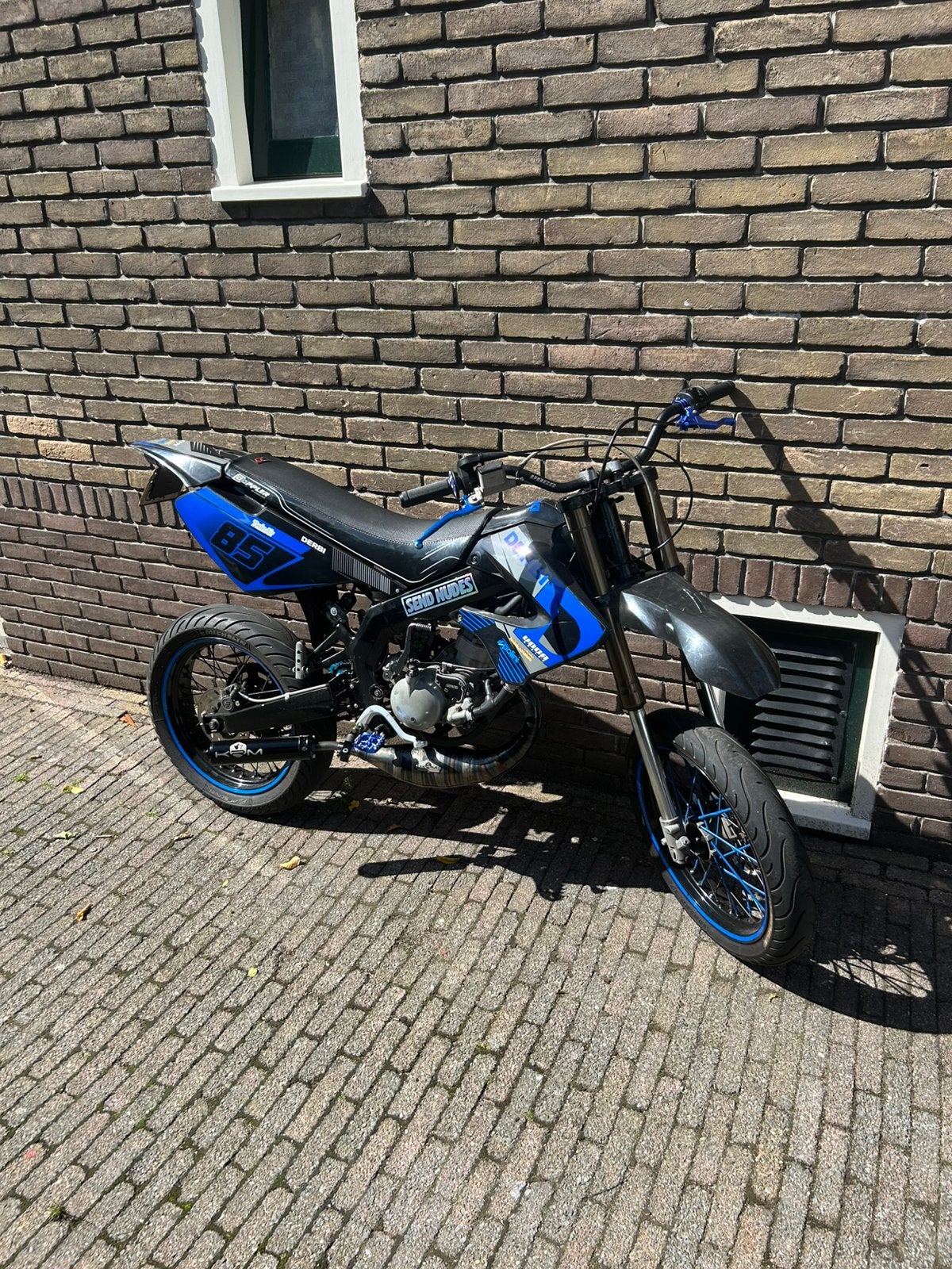 Derbi senda, Ophalen, Gebruikt, Derbi