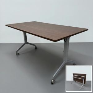 Lensvelt verrijdbare klaptafel met NIEUW blad - 160x80 cm, Huis en Inrichting, Tafelonderdelen, Niet ingevuld, Gebruikt, Niet ingevuld