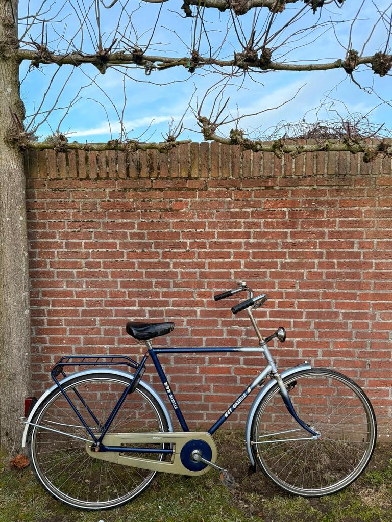 Gazelle herenfiets, Ophalen, Versnellingen, Zo goed als nieuw, 57 tot 61 cm