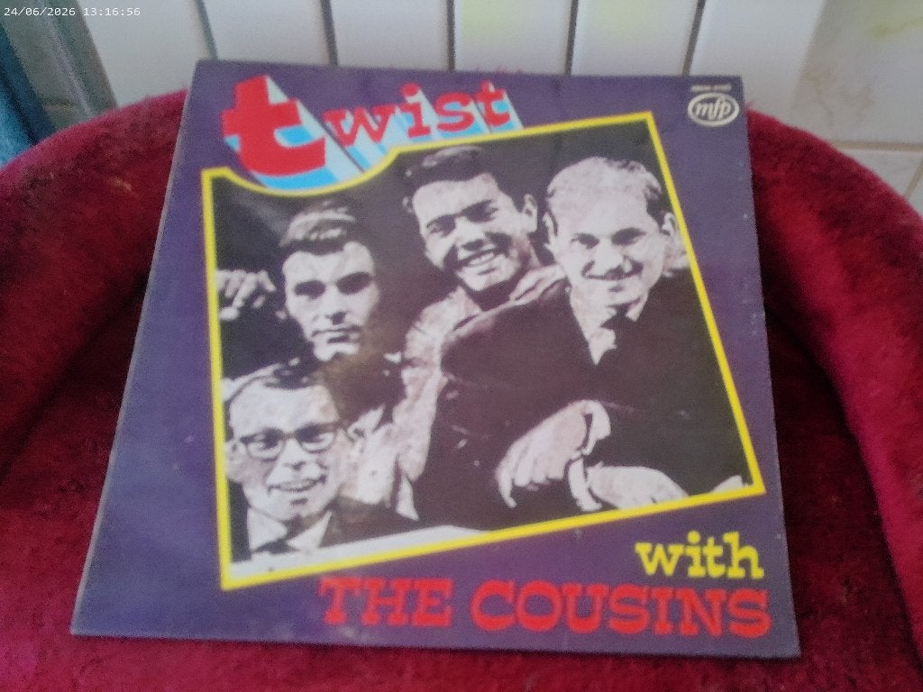 LP Twist with the Cousins, Gebruikt, Ophalen of Verzenden, Complilatie, Rock-'n-Roll