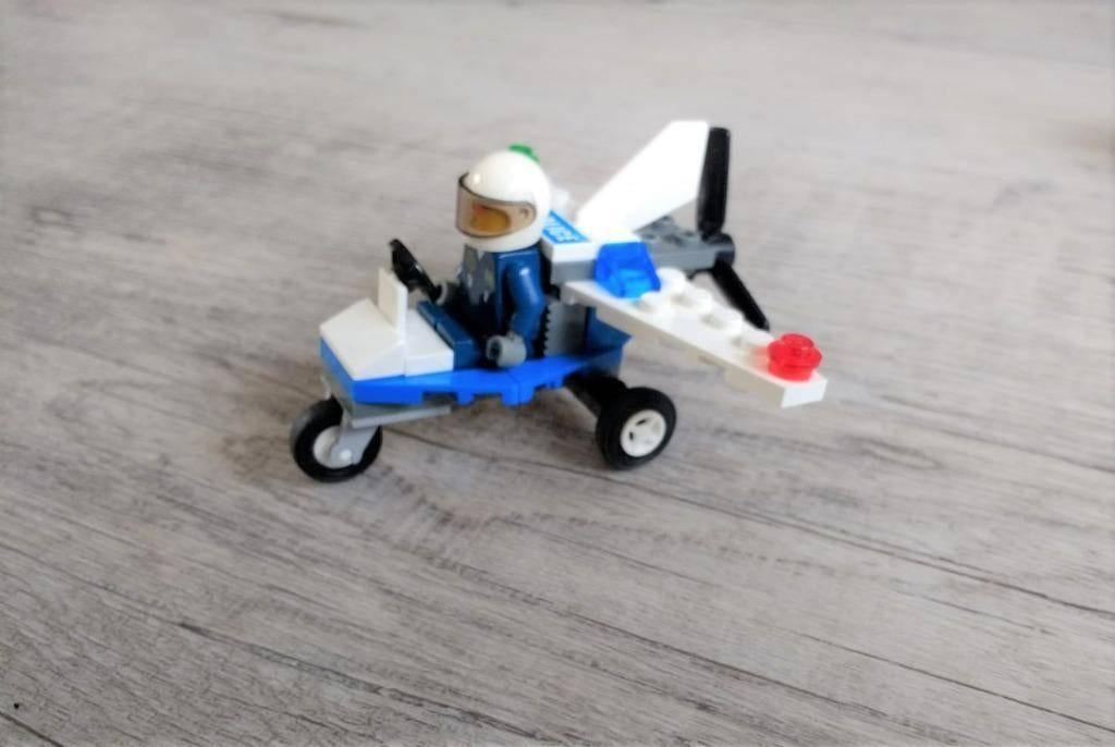 Lego city 30018 police plane politie vliegtuig compleet, Ophalen of Verzenden, Zo goed als nieuw, Complete set, Lego