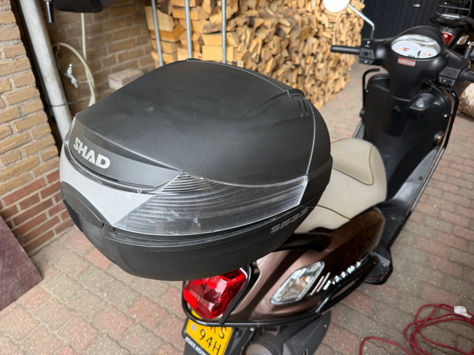 SHAD Topkoffer voor Scooter/Motor - Zo goed als nieuw, Ophalen, Zo goed als nieuw