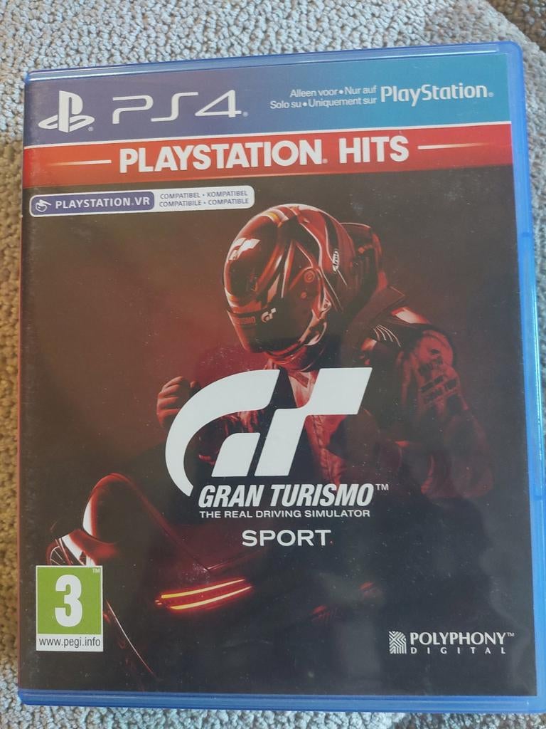 Gran Turismo Sport PS4 PlayStation Hits, Online, 1 speler, Racen en Vliegen, Virtual Reality