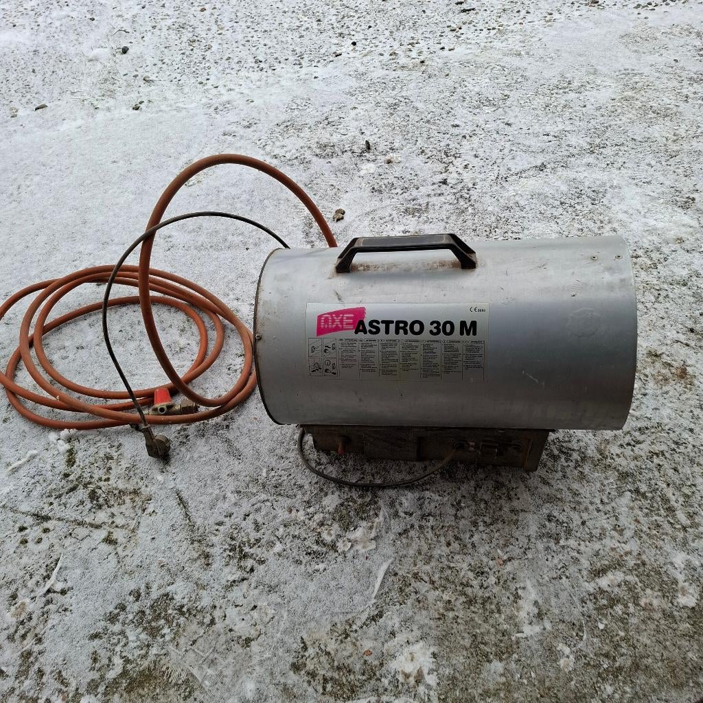 Heteluchtkanon astro 30m, Ophalen, Gebruikt