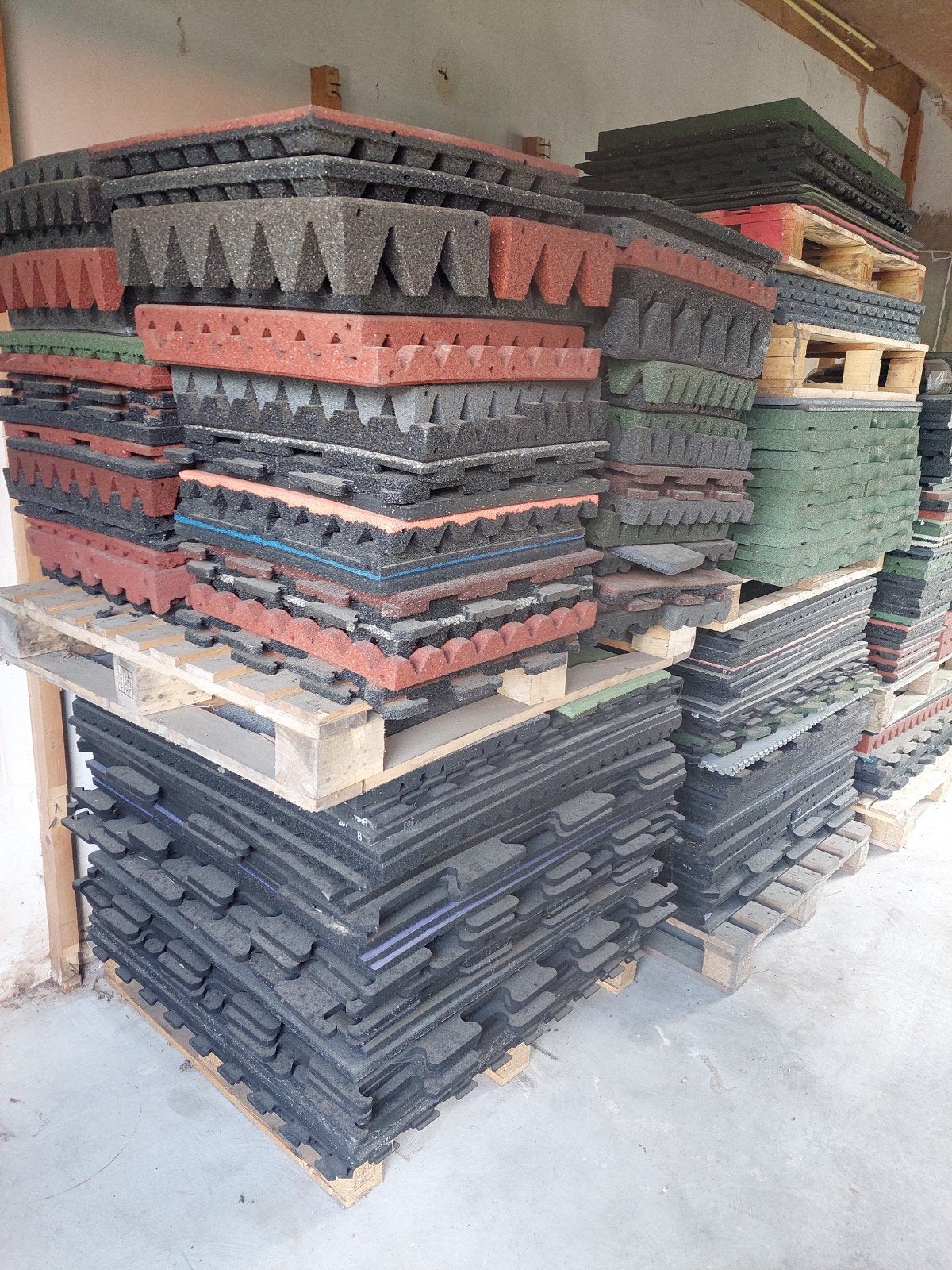 Rubberen tegels, rubber, speeltegels, jacuzzi, zwembad, Ophalen, Overige typen, Rubber, Nieuw