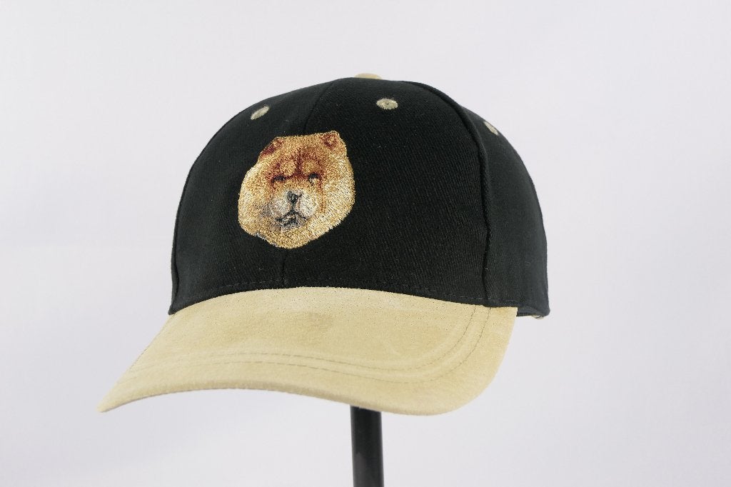 Cap met geborduurde Chow Chow, Verzamelen, Beelden en Beeldjes, Nieuw, Dier, Verzenden
